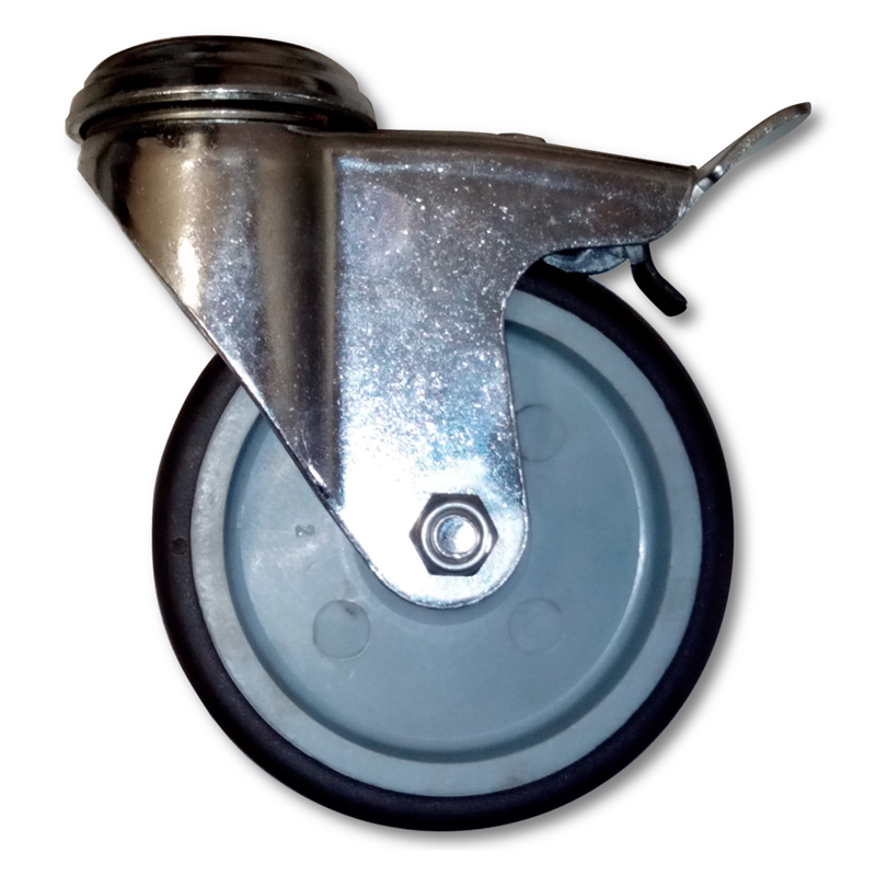 Колесная опора 100 мм 3016 с тормозом